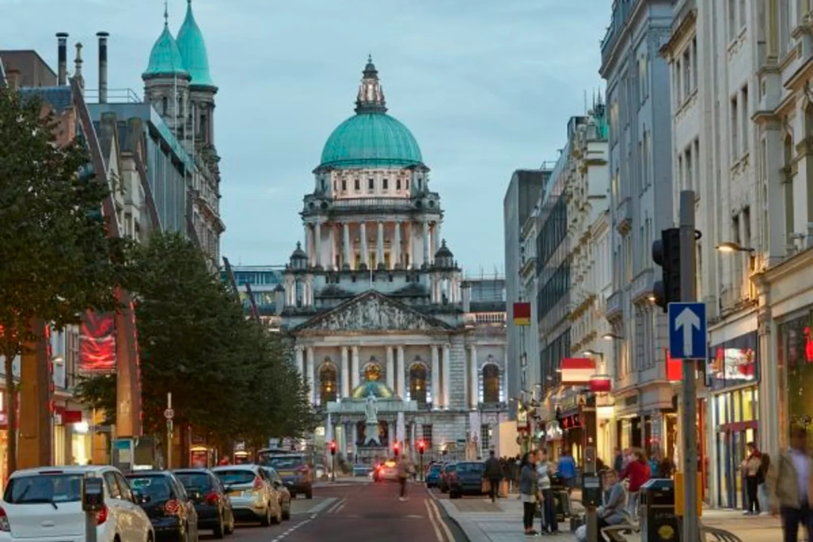 Belfast Stadtzentrum und Sehenswürdigkeiten in Nordirland