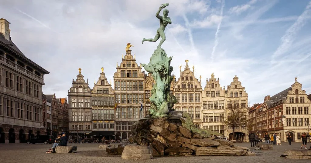 Ostend Strand, Promenade und Nordseeufer an der belgischen Küste