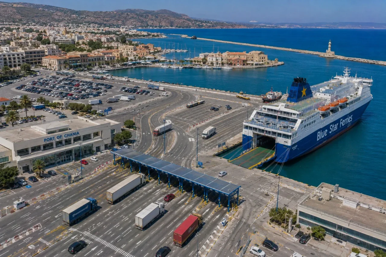 Fährhafen Chania