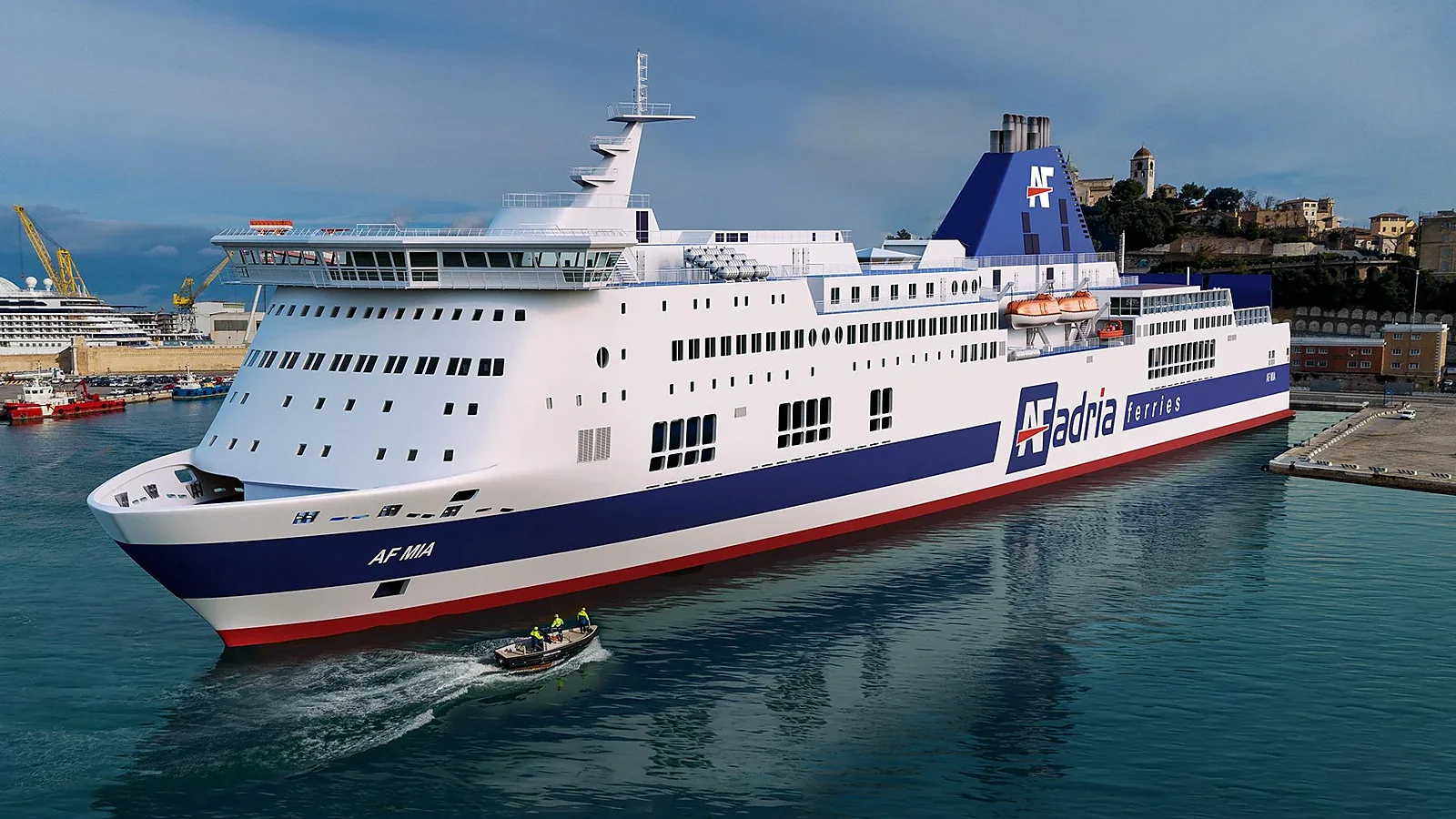 Adria Ferries Passagier- und Fahrzeugfähre