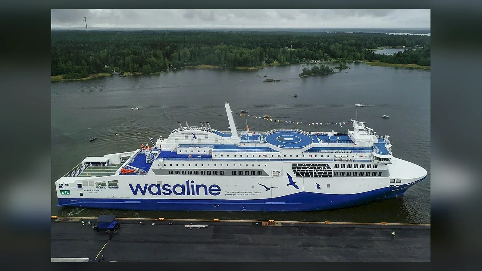 Wasaline Passagier- und Fahrzeugfähre Aurora Botnia