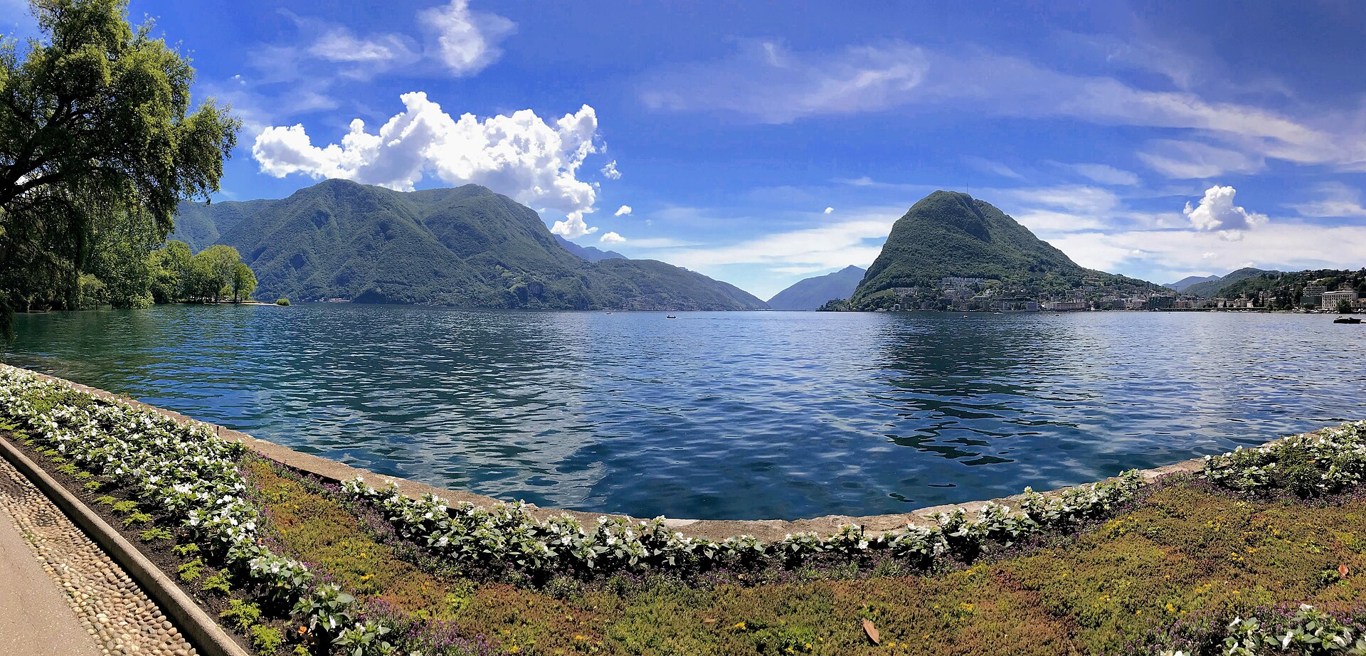 Luganersee bei Lugano