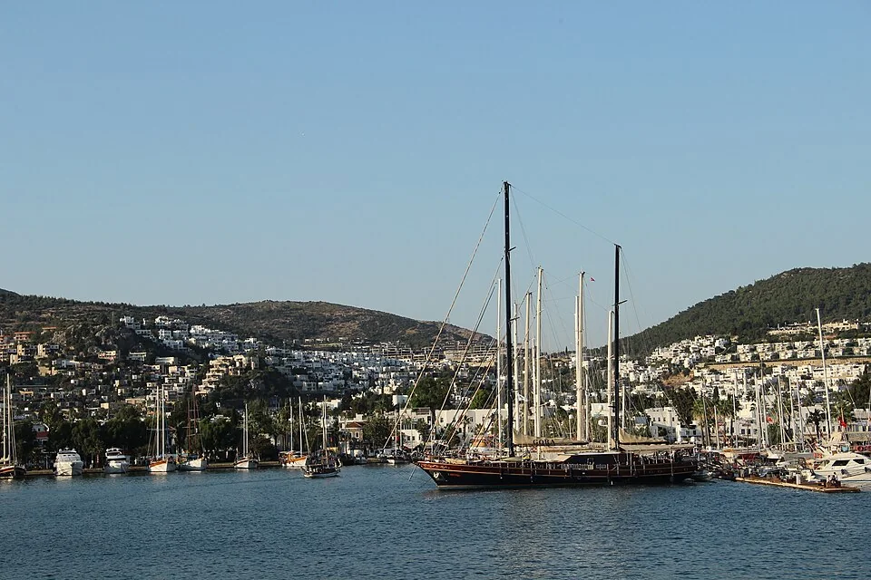 Küste und Hafenumgebung von Bodrum