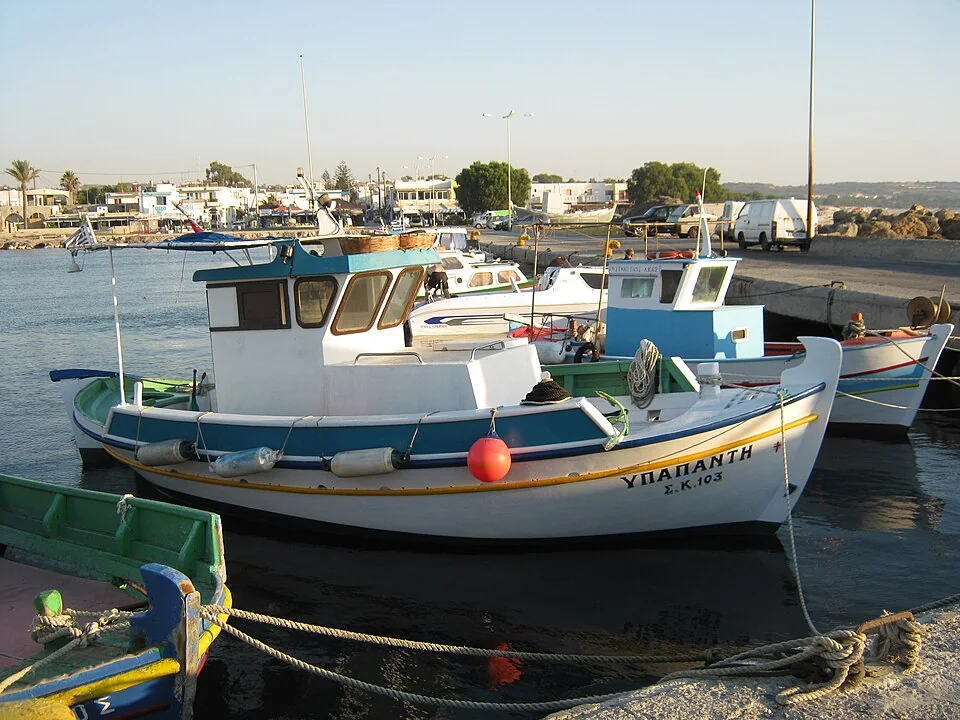Mastichari, Kos Küste und Hafenumgebung