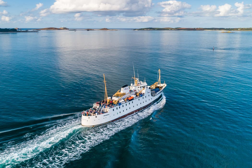 Reisen zu den Scilly-Inseln – Scillonian III